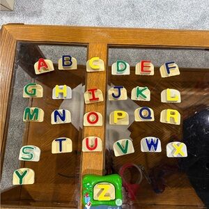 Leap Frog Fridge Phonics Magnetic 26 Letters Alphabet Complete Extra Letters